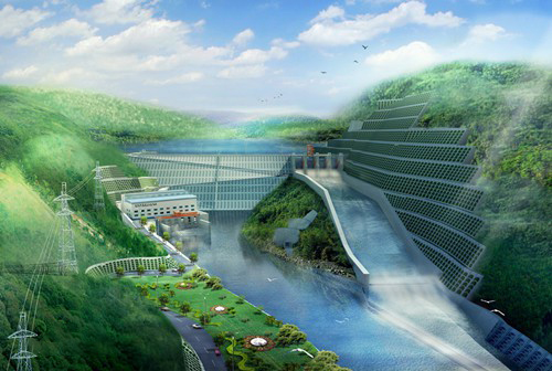 富锦老挝南塔河1号水电站项目
